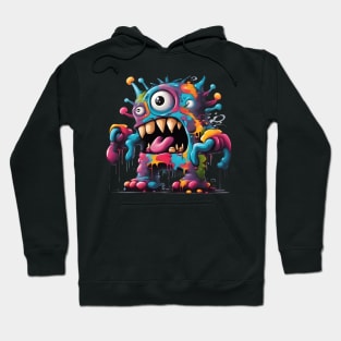 Color Monster - Graffiti Street Art Hoodie